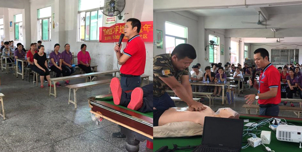 坪地街道与永智连手组织消防安全模拟演练